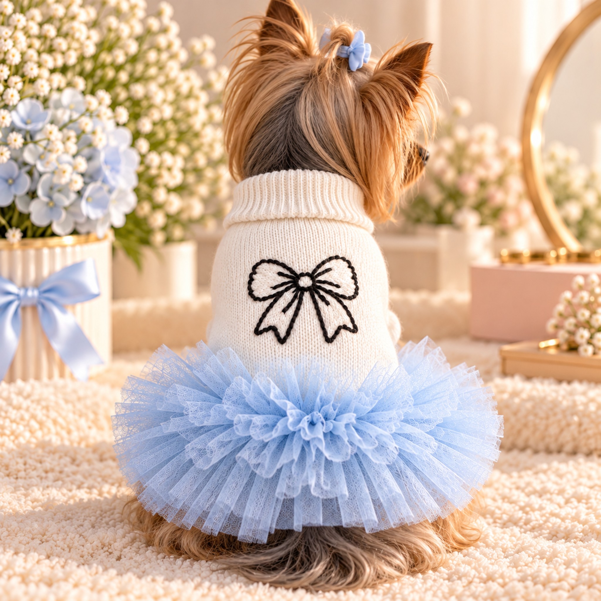 Maglioncino Fiocco di Tulle